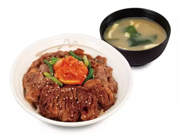 「松屋に「肉×肉」降臨！ 「カルビ×特選ブリスケット」のスペシャル合い盛り丼」の画像