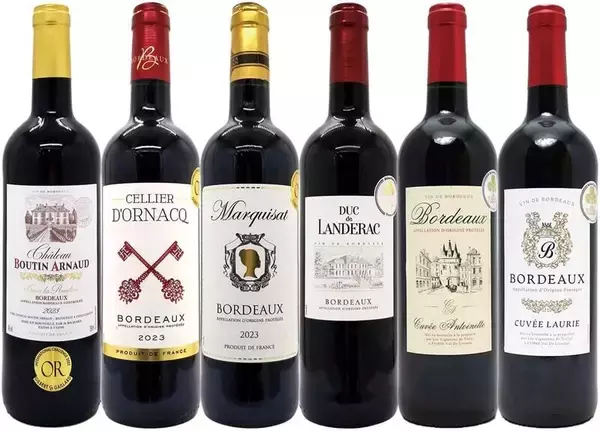 辛口派注目の金賞ボルドー6本セットがAmazonタイムセールで15％オフ！