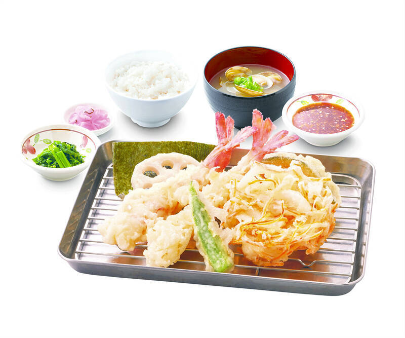 ぷりっと濃厚「天然車海老」の天丼が登場！定食はご飯おかわり無料
