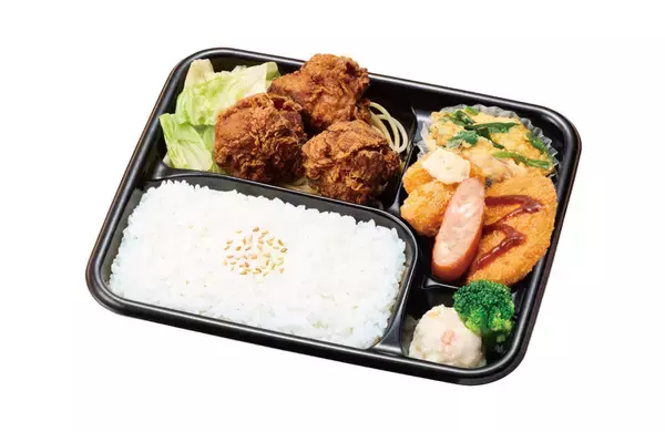 「ほっかほっか亭「黒唐揚弁当」復活！にんにく風味“過去最高”でメシ泥棒では」の画像