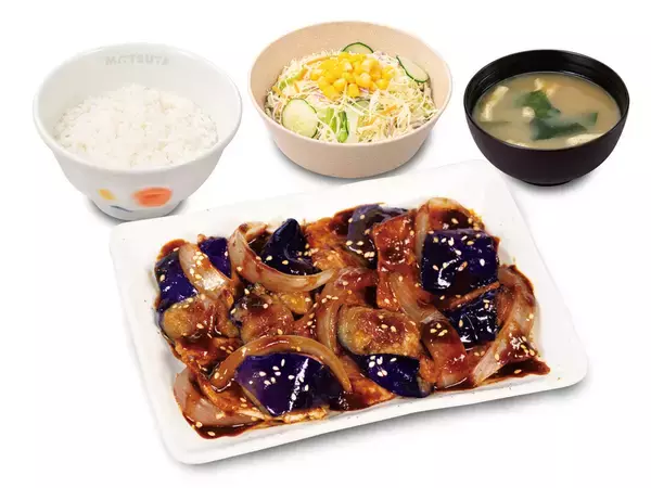 「ご飯がすすむやつ！ 松屋「豚と茄子の辛味噌炒め」が今年も登場」の画像
