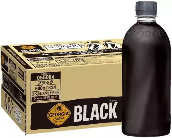 ブラックコーヒー派に朗報！ 「ジョージア ブラック ラベルレス」がAmazonプライムデー先行セールに登場