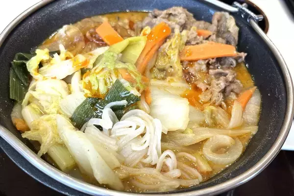 「すき家、マーラータンの次は「牛・旨辛豆腐鍋」シビ辛系で攻める！」の画像