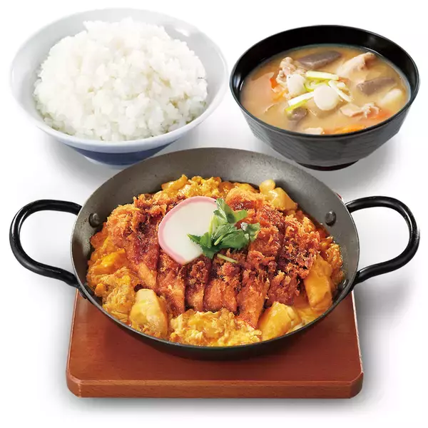 「【本日】かつや「カツ丼×親子丼」のボリューム丼をスタート」の画像