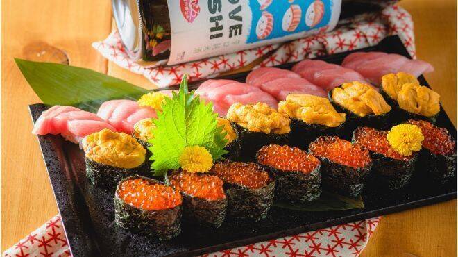 高級寿司が3900円で食べ放題！ 「サンキュープラン」1日5組限定で