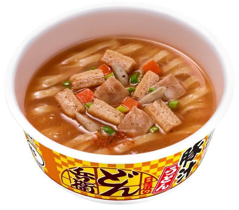 「どん兵衛 豚汁うどん」が進化！  "まるで煮込み麺" って一体何！？
