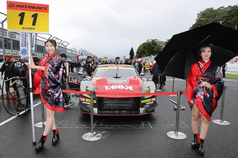 雨で予選中止のSUPER GT 第6戦！ ウェット路面でグランツーリスモ王者の冨林が粘りの走り