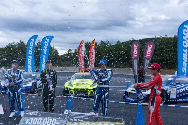 「D1GP第5～6戦・エビスでTOYO TIRESが天を味方につけて2連勝！」の画像