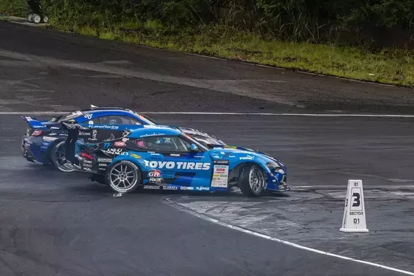 「D1GP第5～6戦・エビスでTOYO TIRESが天を味方につけて2連勝！」の画像