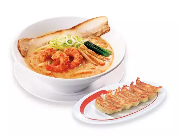 「まさかの！幸楽苑、プリッと海老のせ新作らーめん　これはうまそう」の画像