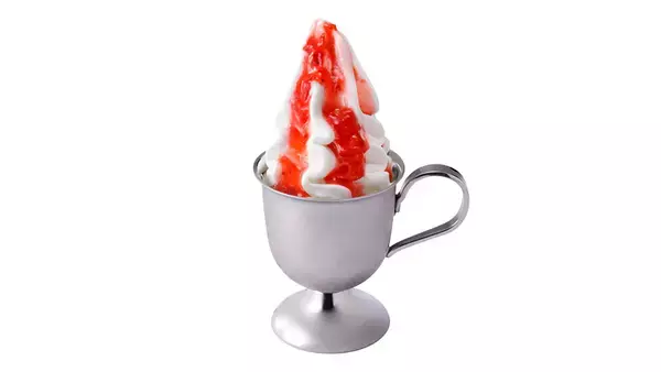 「ソフトクリーム100円引き！3種ぜ～んぶお買い得、びっくりドンキーで」の画像