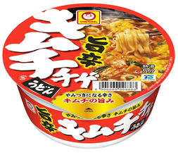 マルちゃん「旨辛キムチチゲうどん」のたまごを増量　やみつきになる一杯が復活！