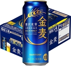 晩酌はたっぷり500mlで！ 「金麦」24本がAmazonで866円オフ