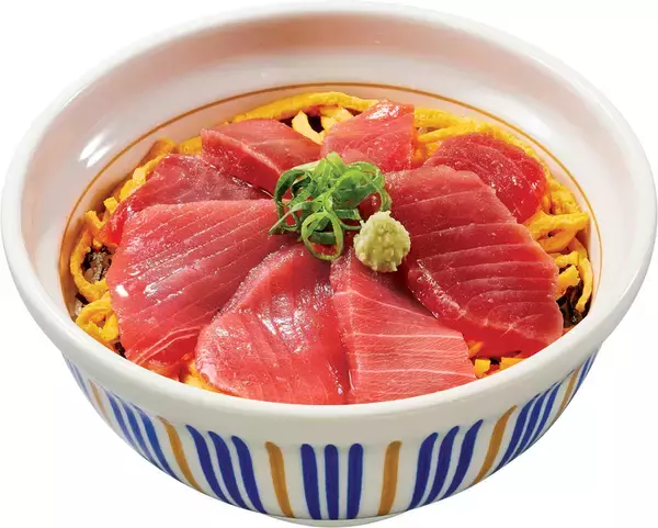 「ひゃほー！なか卯「天然本まぐろ丼」、なんと特盛も!! 高いけどうまいやつ」の画像