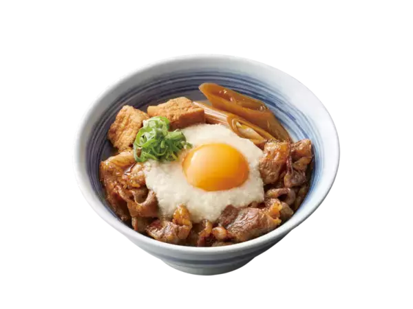 「【本日】「牛すき焼きカルビ丼」がスタート！強火でじゅわっと焼き上げた本格肉丼」の画像