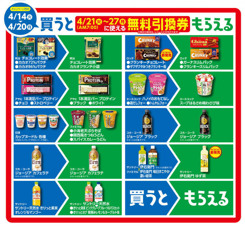 バグってる…500ml買って950mlもらえる ファミマ「1個買うと、1個もらえる」開始