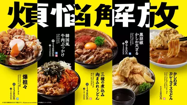 「総重量1kgの破壊力よ…！肉マシマシの「爆担々うどん」全国で発売」の画像
