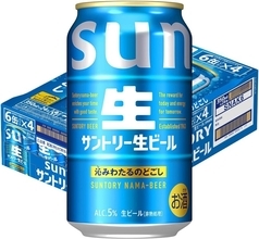 仕事終わりの一杯をストックしたいなら、これだ。 「サントリー生ビール」350ml×24本が790円オフ