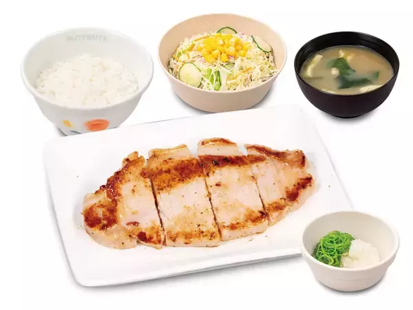「松屋 120g厚切り「豚ロース定食」登場　880円で食べ応えしっかり」の画像