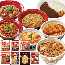 すき家＆なか卯を冷凍庫にどっさり！ 丼・カレー19食セットがお買い得