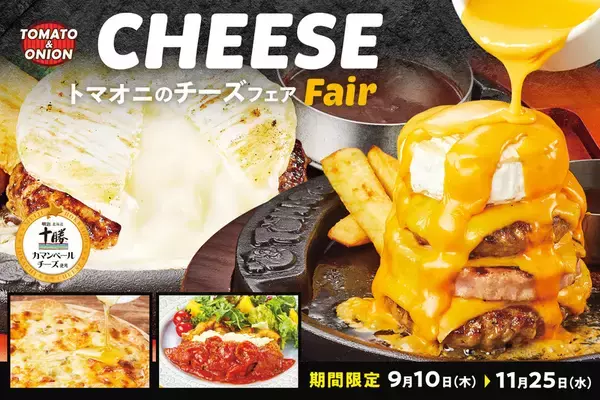 なにこれ！ チーズどっさり、3段ハンバーグ　すかいらーく系列で