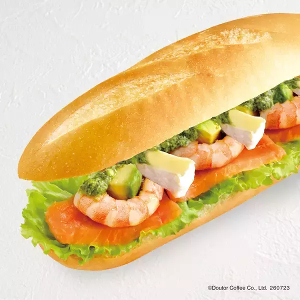 カマンベール入り！ドトール夏の「ミラノサンド」エビ×アボカドがうれしい