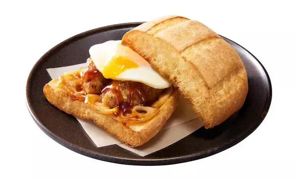 「【本日発売】サンマルク初の「月見」がボリューム満点！ 肉厚つくね×たまご」の画像