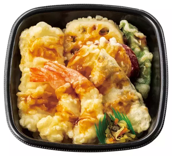 「エビ5尾どーん！「上・海鮮天丼」今年も登場 ほっともっとで5種発売」の画像