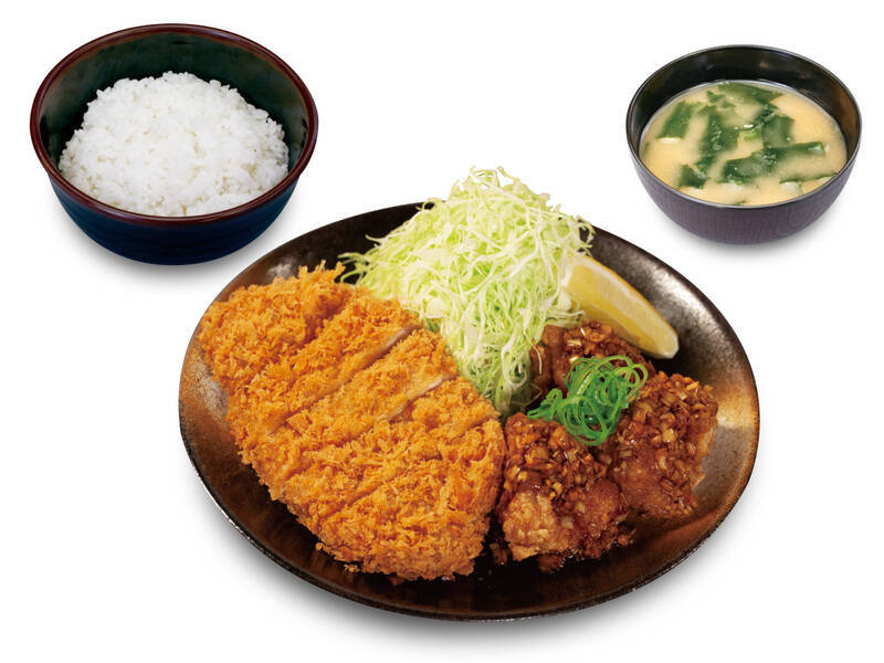 松のや「油淋鶏」今年もきた！ たっぷり8個、ロースかつとの合い盛りも