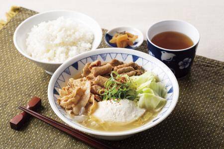 悪魔的…「生姜焼き」が豚汁に！ 1.5倍増量で復活