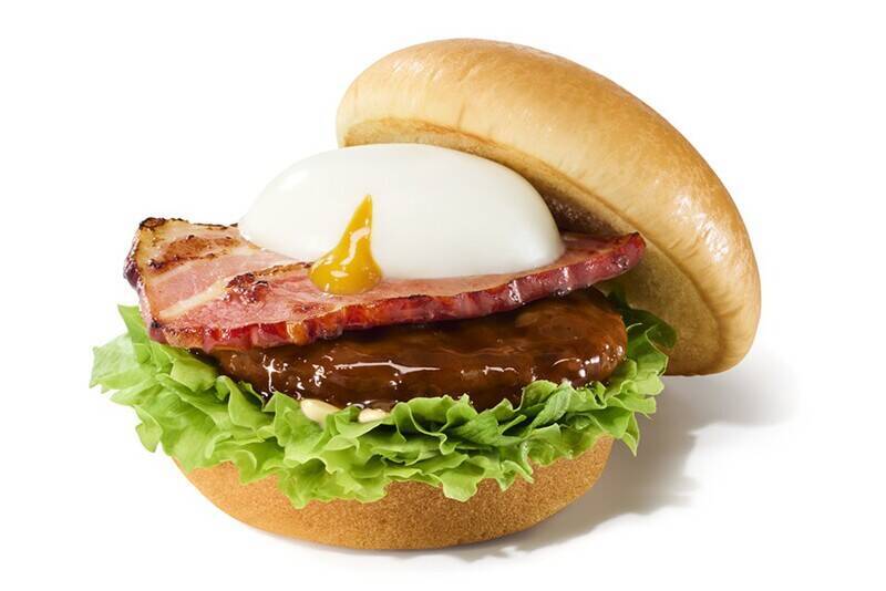 モスの「テリヤキバーガー」4年ぶりリニューアル！ 半熟風たまご✕ベーコンの新バーガーも登場