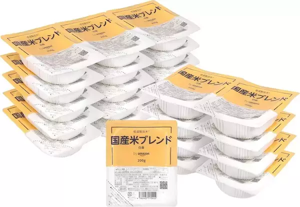 常備しておくと何かと便利！ 「by Amazon パックご飯 国産米」24食セットが22％オフ