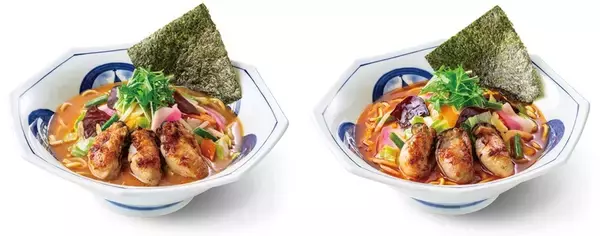 リンガーハットに大粒の牡蠣の「かきちゃんぽん」！ みそかチゲで選べる