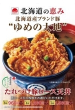 てんや春限定「たれづけ豚ロース天丼」がおいしそ！「豚丼」→「天丼」に