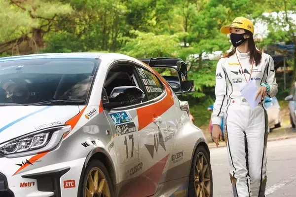 「元F1ドライバー以上のタイムも！ 梅本まどか、群馬ラリーで確かな手応えを掴む」の画像