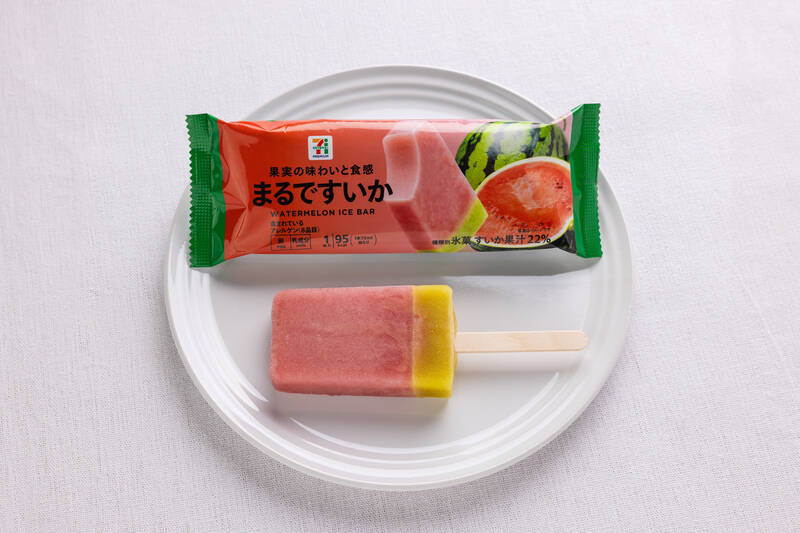 6年ぶり復活！セブン「まるですいか」スイカバーと違うポイントは？