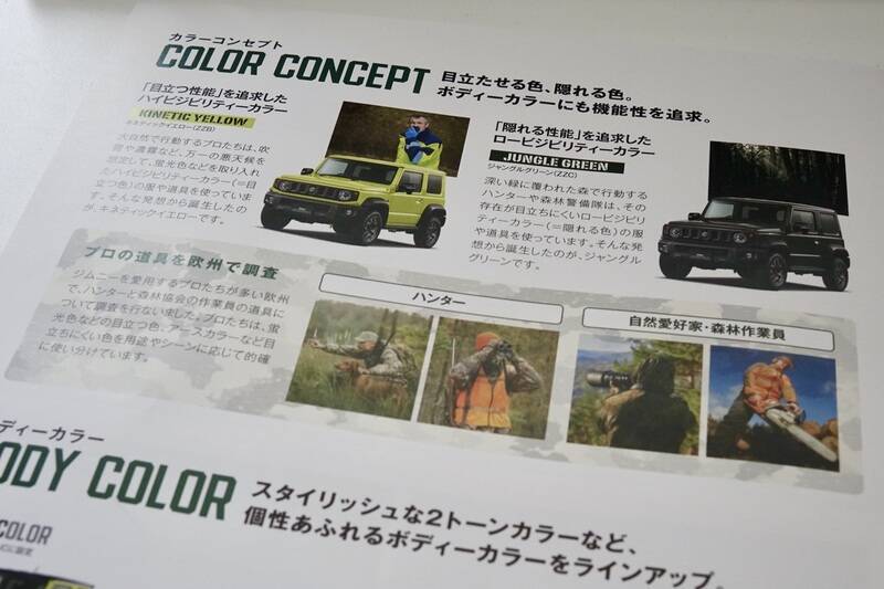 ジムニーは何色を選ぶべきなのか