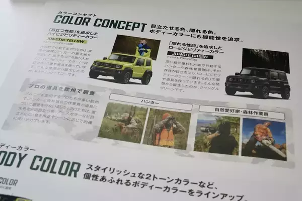 「ジムニーは何色を選ぶべきなのか」の画像