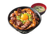 「500g超のガッツリ系！厚切り牛カルビ×豚トロの肉まみれコンビ丼」の画像2