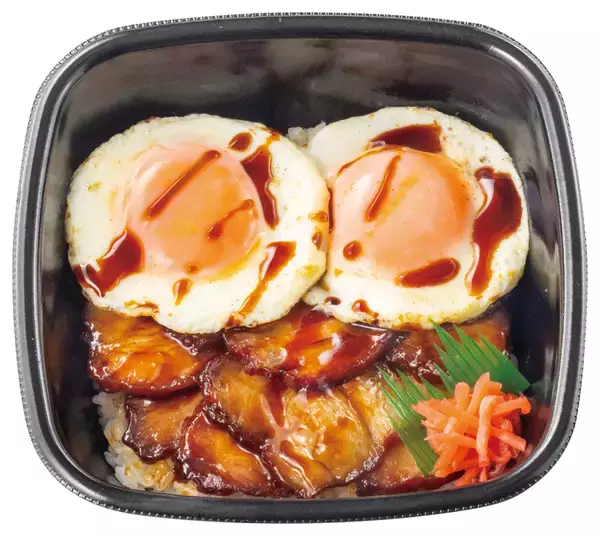 「甘辛チャーシュー×目玉焼き2つ！ほっともっと「今治焼豚玉子飯」」の画像