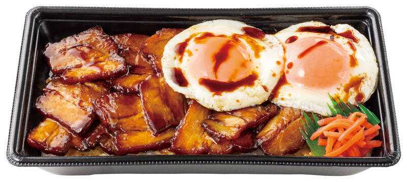 甘辛チャーシュー×目玉焼き2つ！ほっともっと「今治焼豚玉子飯」