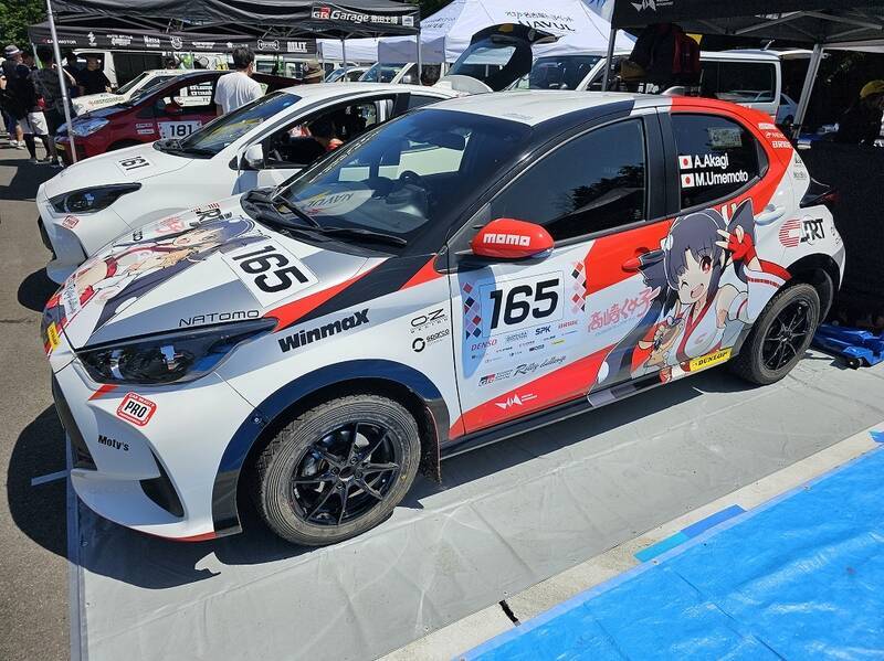 週末レースクイーンの赤城ありさ、走り屋の聖地・渋川伊香保でラリーデビュー！