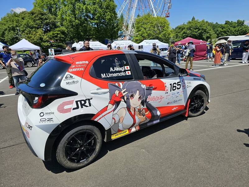 週末レースクイーンの赤城ありさ、走り屋の聖地・渋川伊香保でラリーデビュー！