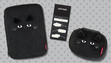 これは買い！カフェ・ベローチェの「黒ねこ」3点グッズが"猫の日"に向け登場 かわいい～