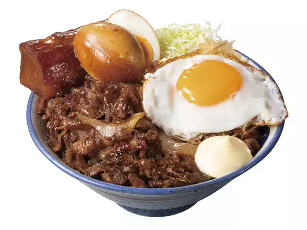 「背徳の「牛焼肉めし」本日から！香るにんにく×マヨ×目玉で優勝」の画像