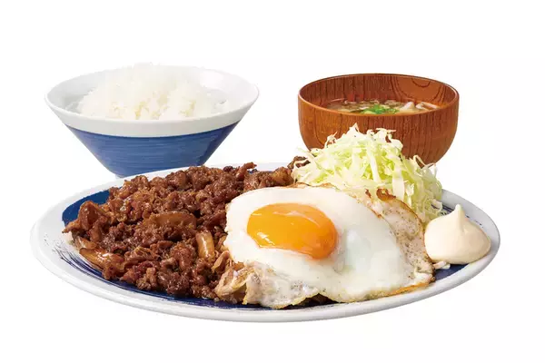 「背徳の「牛焼肉めし」本日から！香るにんにく×マヨ×目玉で優勝」の画像