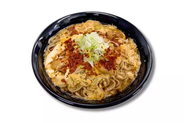 「辛うまそう！富士そば11月限定で「旨辛すりだね親子そば」一部店舗にて」の画像