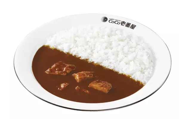 「ココイチ「THE 牛カレー」大きなお肉がゴロリ、お肉2倍も“肉増し”もあるよ！」の画像