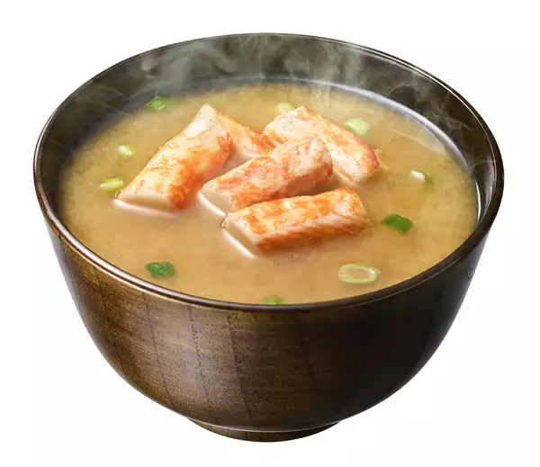 「「ほぼカニ」汁が全国のコンビニで いカニも蟹汁！」の画像