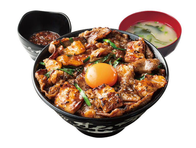 肉2倍も！牛ホル×カルビ丼復活「食い倒れの街」をイメージ